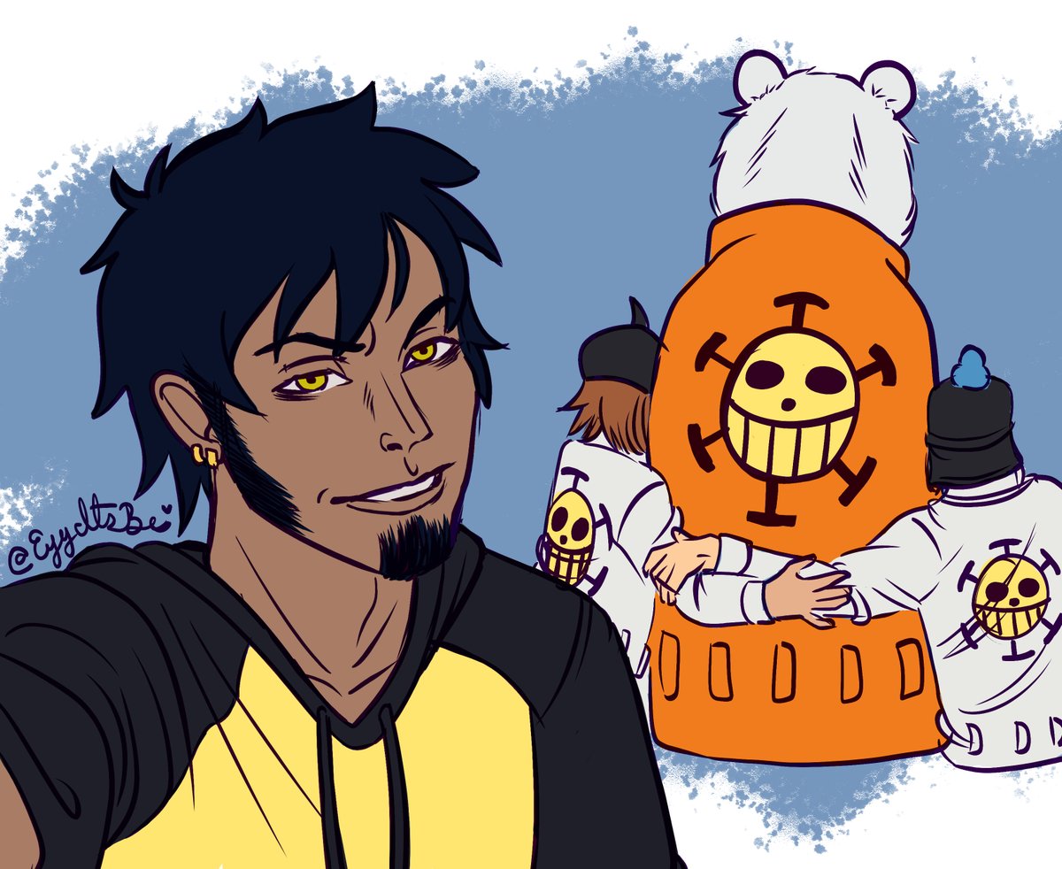 EyyItsBei's tweet image. #LawWeek2025 Day 5 - Friends/Family

Need more Heart Pirates 🫀
#Shachi #Bepo #Penguin