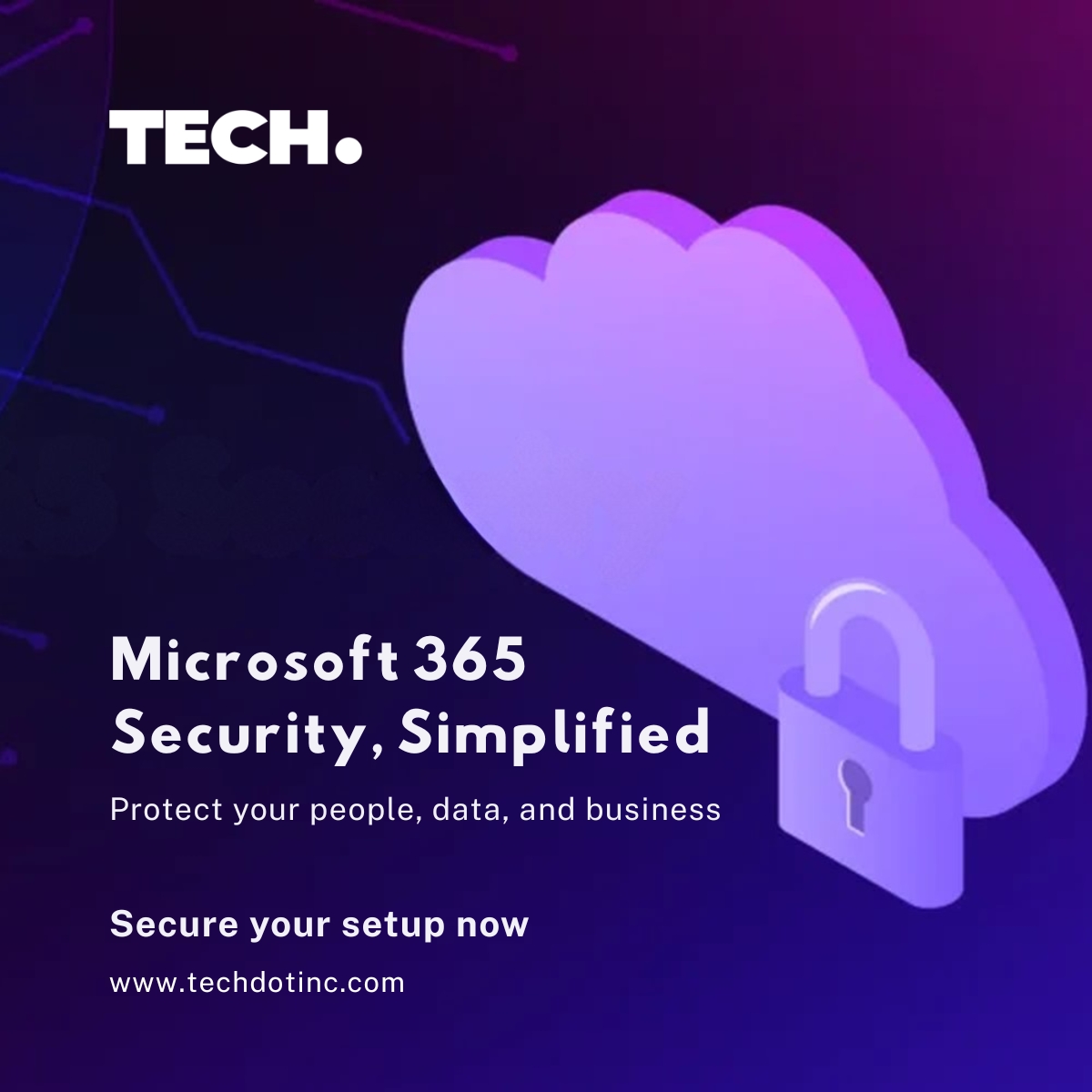 techdotinc's tweet image. Cybersecurity starts with your everyday tools. With Microsoft 365 security features and our management, your data stays safe, your team stays productive, and your business stays protected.
#m365security #cybersecurity #canadianbusiness #itmanagement #microsoftteams