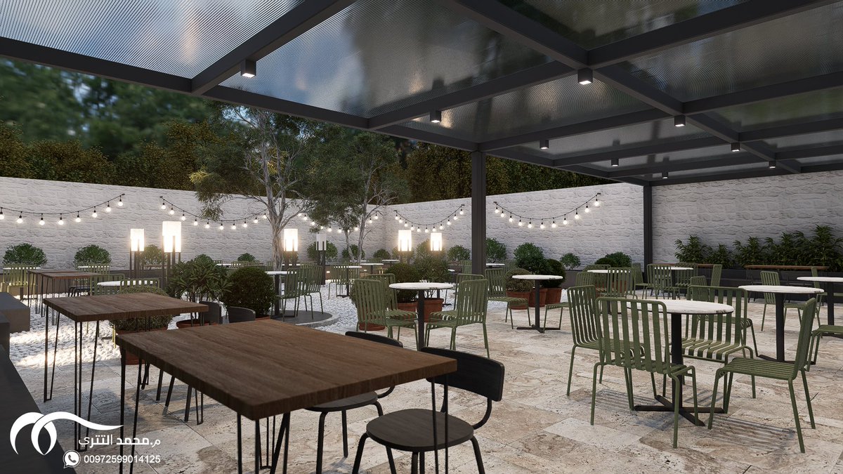 archart1987's tweet image. تصميمي حديقة تتبع كوفي شوب لعميل بالسعودية 
م.محمد التتري 
واتساب 00972599014125 

#المصمم_محمد_التتري #decor #cafedesign #landscape