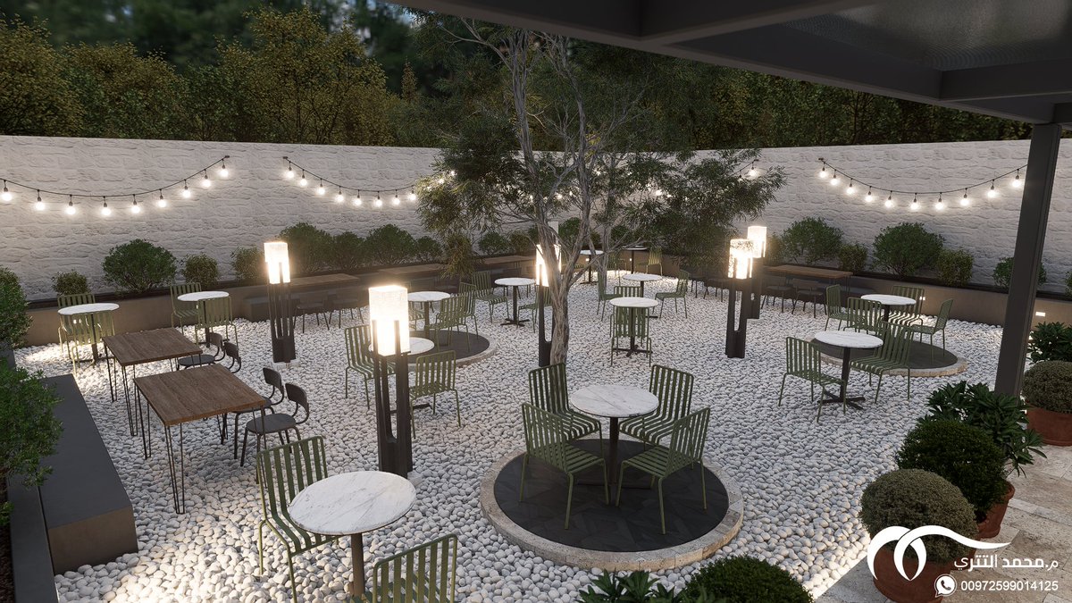 archart1987's tweet image. تصميمي حديقة تتبع كوفي شوب لعميل بالسعودية 
م.محمد التتري 
واتساب 00972599014125 

#المصمم_محمد_التتري #decor #cafedesign #landscape