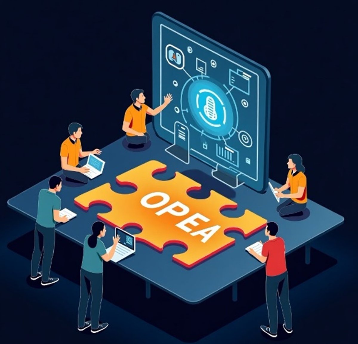 IntelSoftware's tweet image. What does it take to make GenAI work across clouds, vendors, and use cases—without collapsing under its own complexity? We’re exploring that through OPEA, an open-source framework built around megaservices. Come see what we’re building: intel.ly/3IN9Dl9
#opensource #ai…