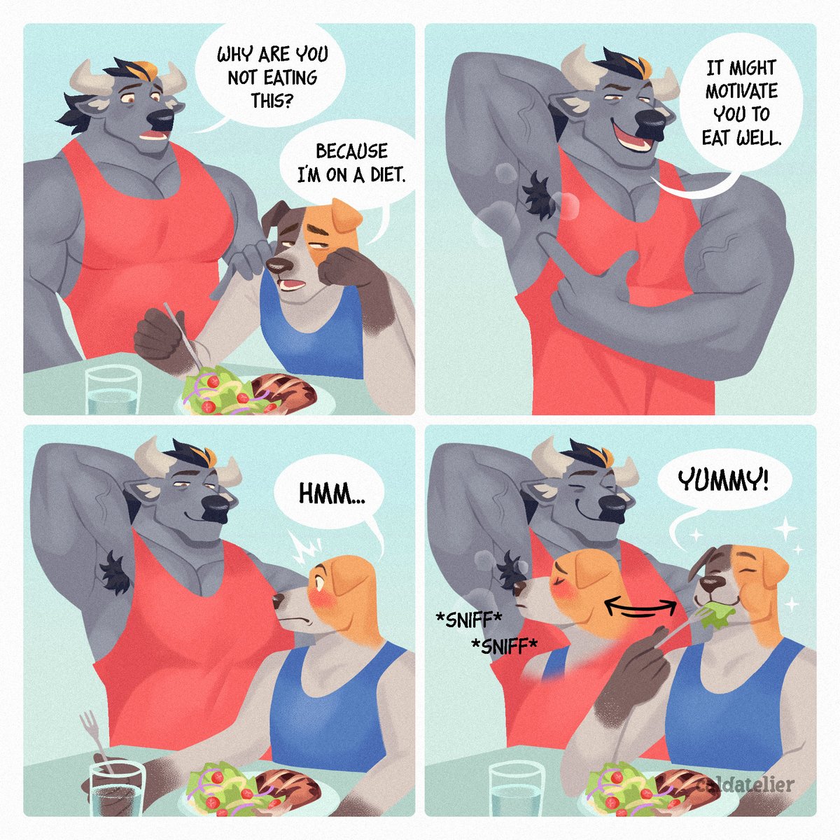 Smelling an armpit makes you crave more.