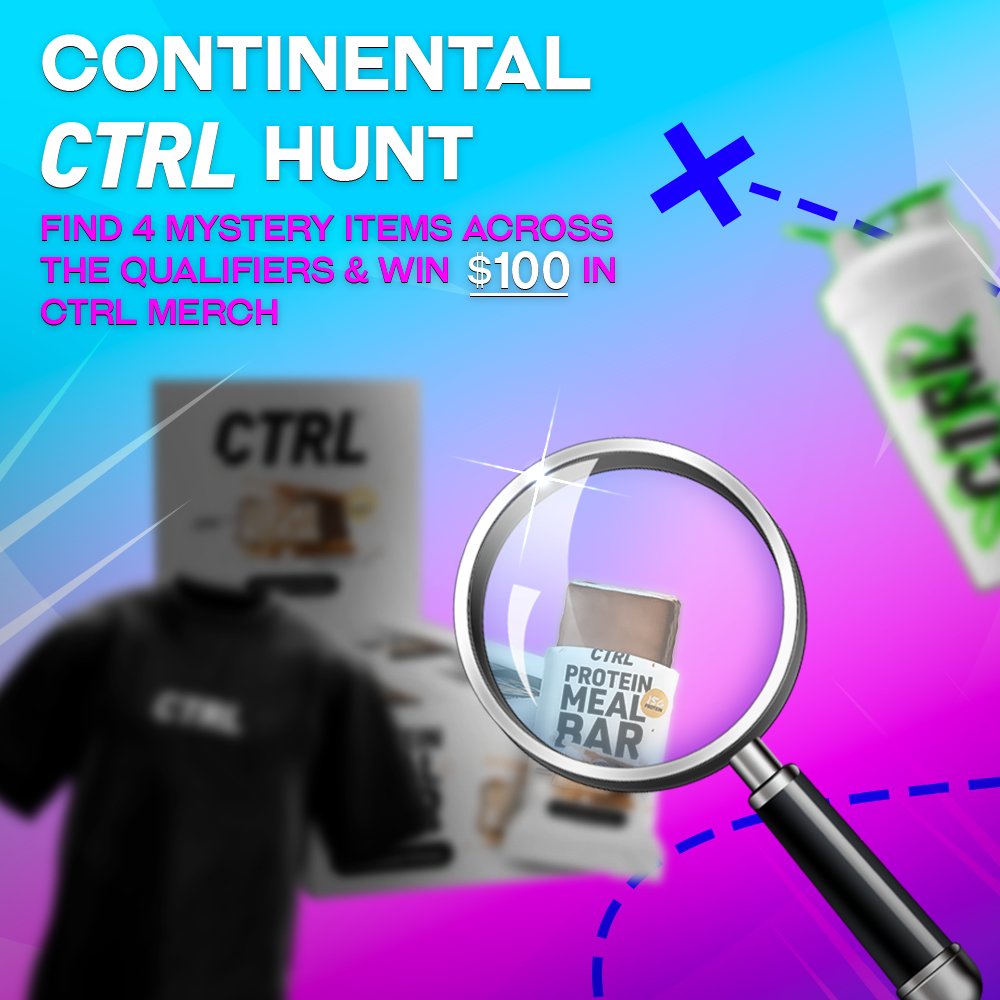 crackedgamingg's tweet photo. ๐ Keep an eye out during qualifiers! The CTRL Continental Hunt is hidden in the post-game ad space.
๐ Spot all 4 mystery items, screenshot them, and send to crack3dh3ad on Discord.
โก First 3 players to submit win a $100 @DrinkCTRL care package.
#drinkctrl #continentalcup https://t.co/K7M32D1otK