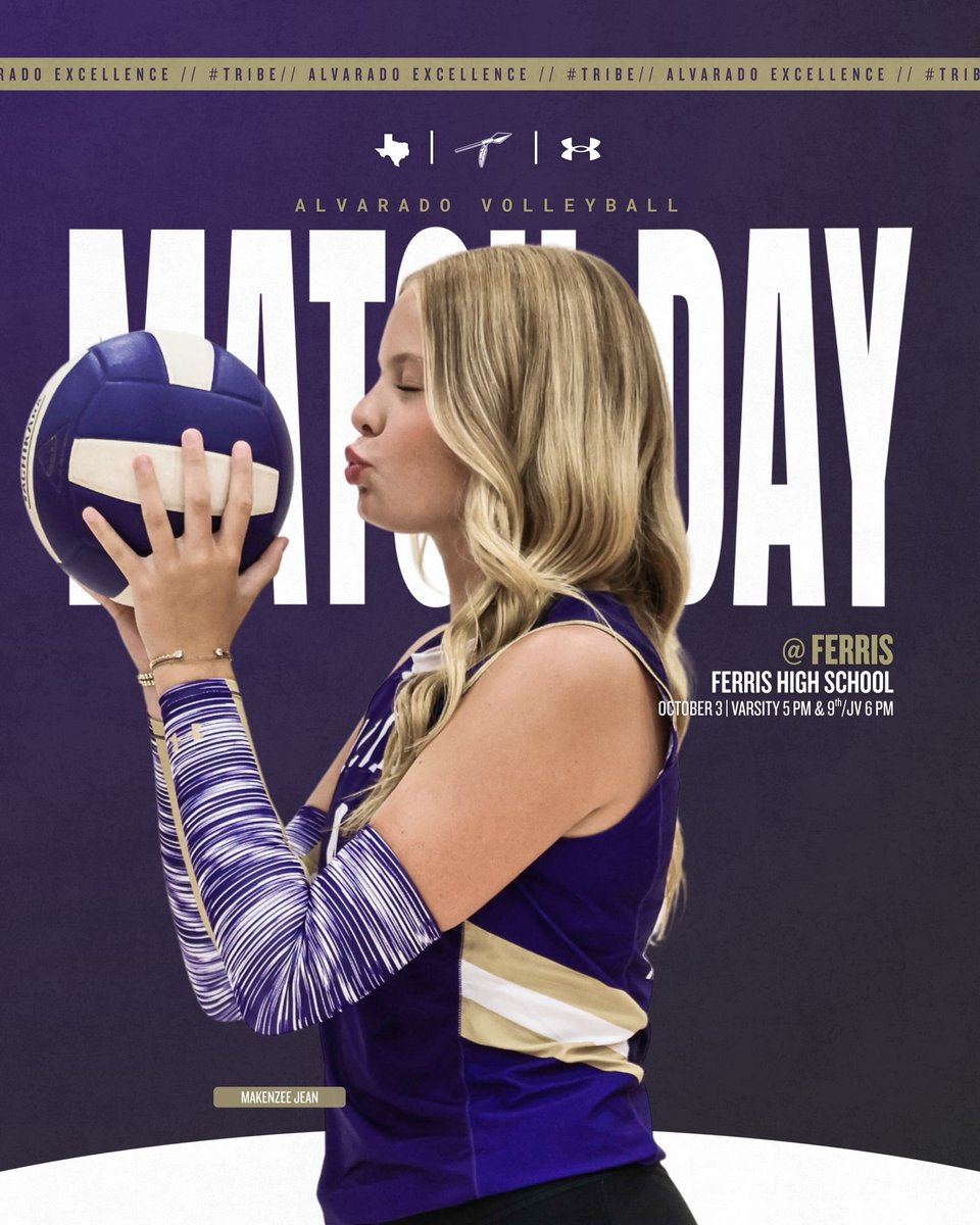 🏹🏐 GAME DAY 🏐🏹

📆 10.3.25
🆚 Ferris
🕑 Varsity 5 PM | 9th/JV- 6 PM
📍 Ferris High School

It’s Game Day for Lady Indian Volleyball! Show up &amp; be loud. Go, Lady Indians!

#AlvaradoExcellence #TR1BE