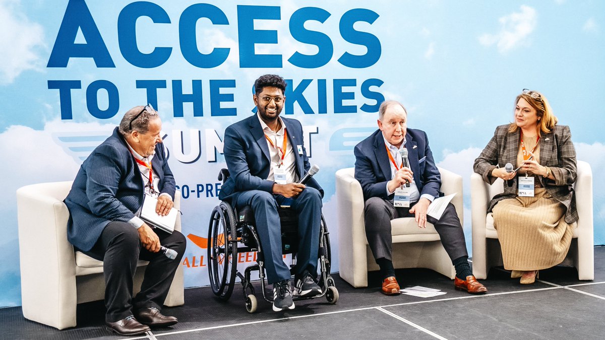 PVA1946's tweet image. Our 2025 #AccessToTheSkies Summit brought advocates, airlines, and policymakers together @Microsoft to advance #Accessible #AirTravel ✈️

From DC updates to advice from airlines, PVA is #PushingAccessForward for #Veterans and all travelers!

Learn More: pva.org/research-resou….