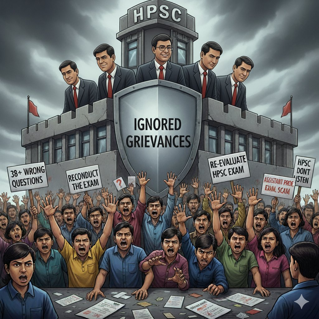 AnkitYadav85239's tweet photo. #HPSCReconductMathExam HPSC maths assistant professor की 28/09/25 को हुई परीक्षा इतना lengthy सेट किया गया जिसको पूरा ही नही किया जा सका दूसरा बहुत सारे question गलत दे रखे थे और मिसप्रिंट भी है हम सभी एस्प्रिटंस आपसे इस एग्जाम को recondut करवाने कि मांग करते है धन्यवाद https://t.co/hKtwluhRfa