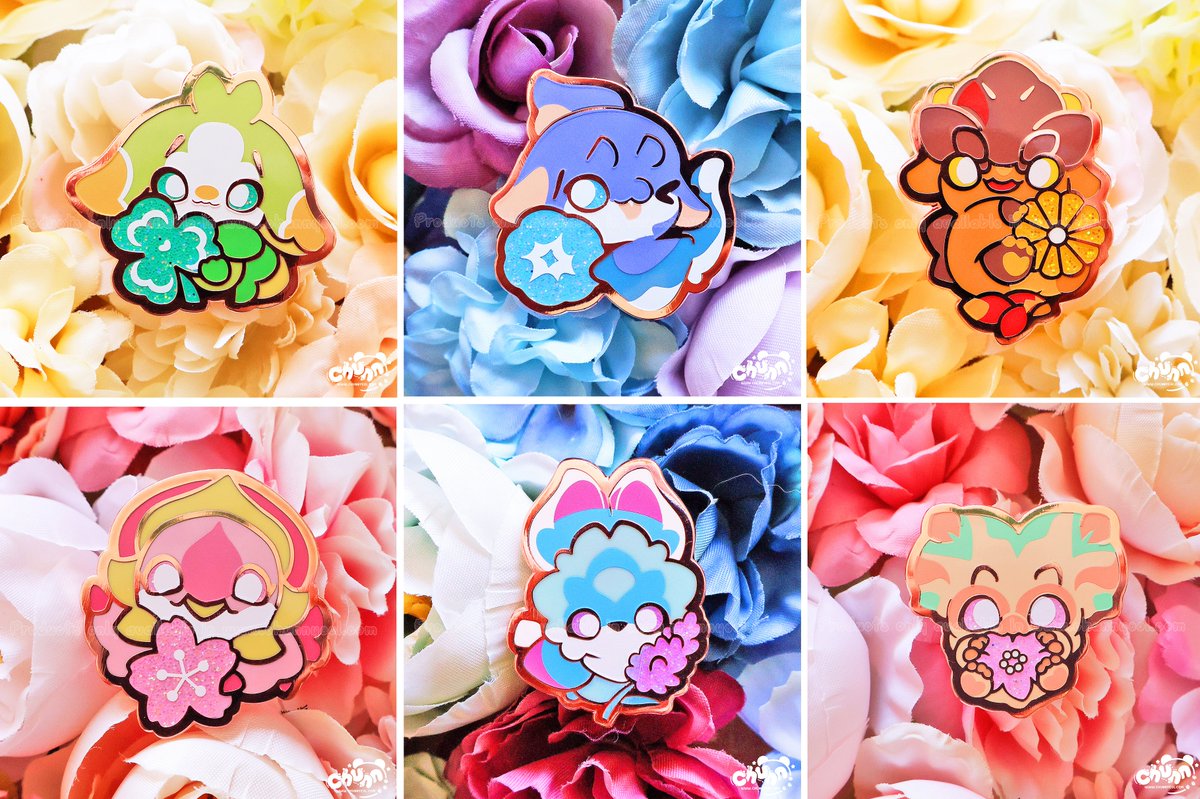 Hello!!! About the Genshin Flowerly Kickstarter, I have great news!! ٩(ˊᗜˋ*)و ♡

The small pins and freebies are already made and in my storage, waiting for the big pins!!

The big ones are still in production, currently on color painting, so once I have photos of them, I will
