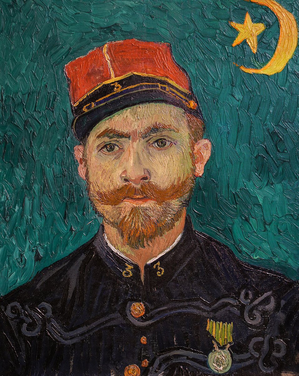 Portrait of Miliet, Second Lieutenant of the Zouaves
