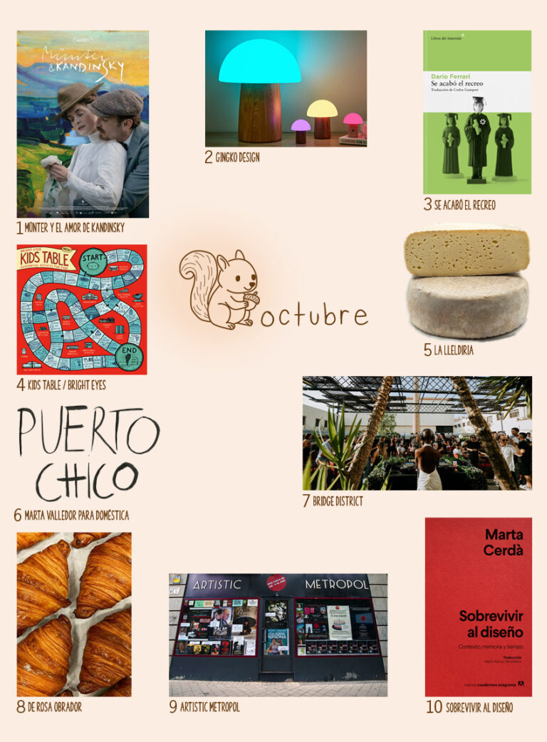 Gabriele Münter en pantalla, cine privado, queso cántabro o diseño sobreviviendo a la IA.

Hacemos planes para octubre en #Fuerademenú: tinyurl.com/yhdbmvfc