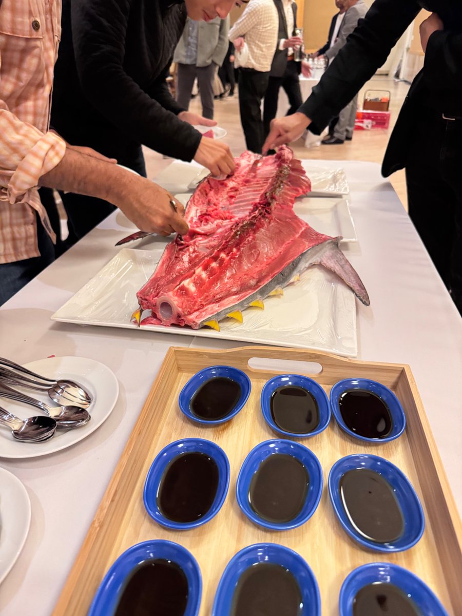 sushi_hackathon's tweet photo. 🍣Today’s the day! 

We’re excited to see what our teams have developed over the past few weeks. Stay tuned to see who takes home this year’s top prize!

In the meantime, check out some highlights from last night’s VIP dinner 🐟🗡️🍣 https://t.co/pvpk5HTw7E