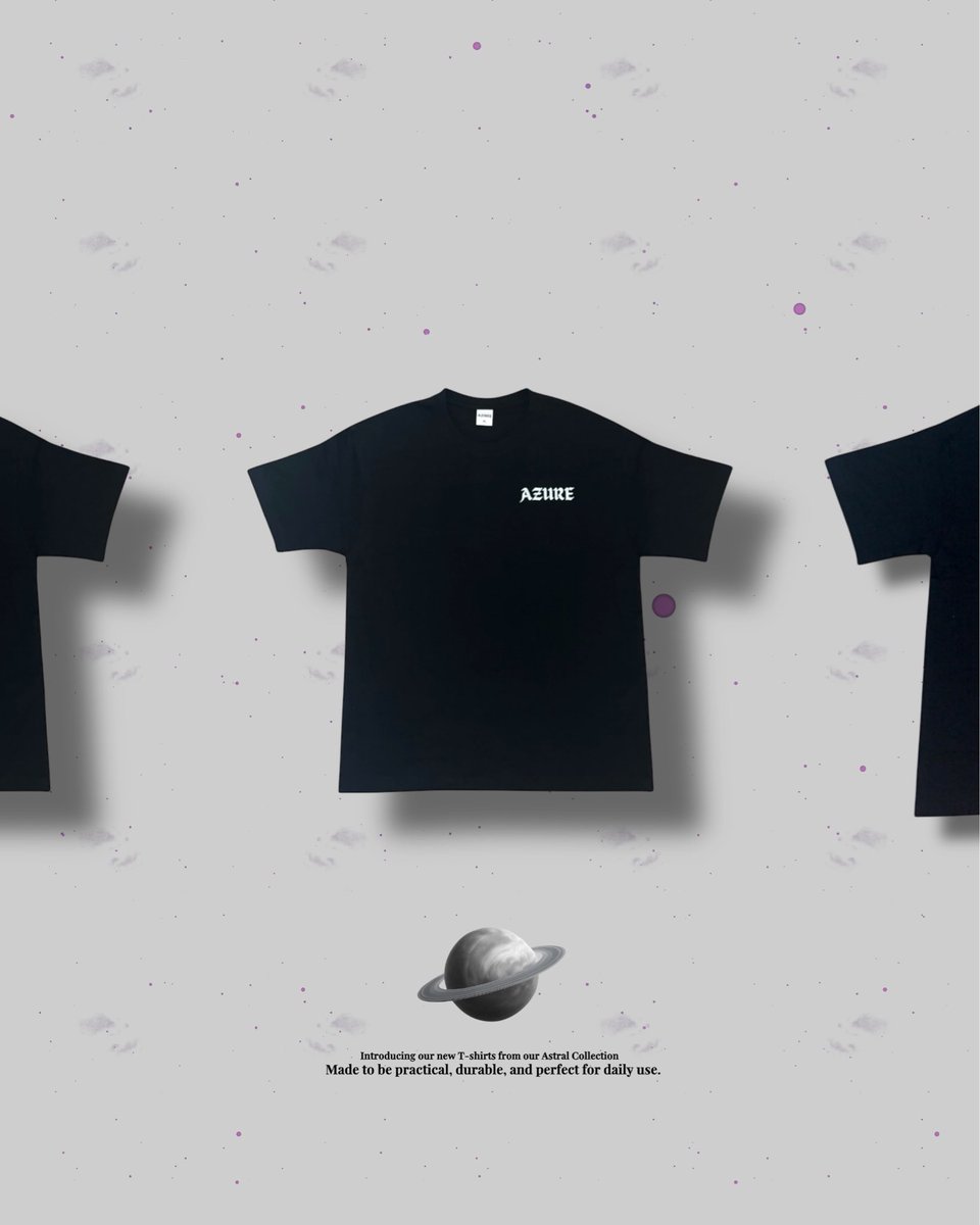 azure_clothing's tweet photo. Azure Astral Collection 🟣🪐

Out now on online store. Link in bio!

We also recommend for all customers to go a size up from original size for the best fit. 

#azure #azureclothing #brand #streetwear https://t.co/rW9x6i8Nh5