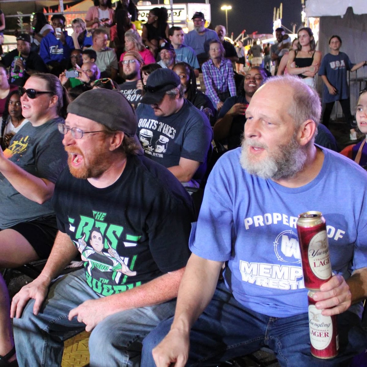 THANK YOU for a great night! 🎡

<a href="/MidSouthFair/">Mid-South Fair</a> 

#MemphisWrestling #MidSouthFair