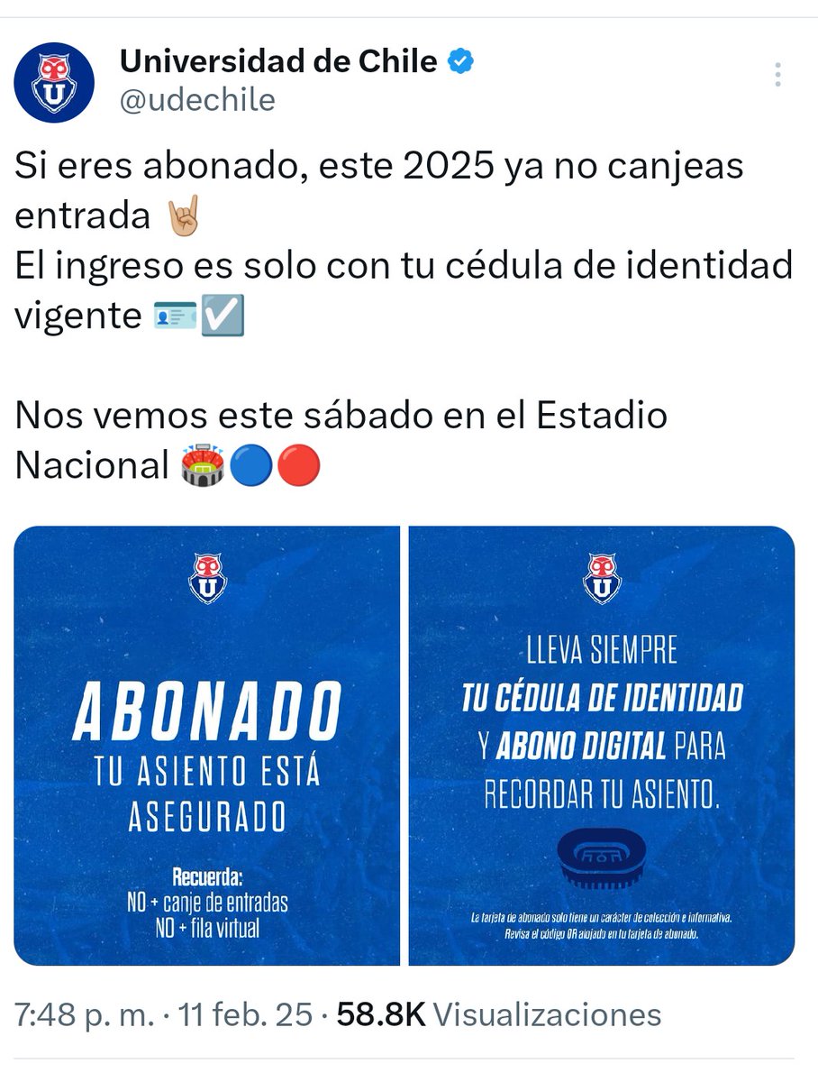 stikings's tweet photo. @udechile https://t.co/2nWGm9S1Ud