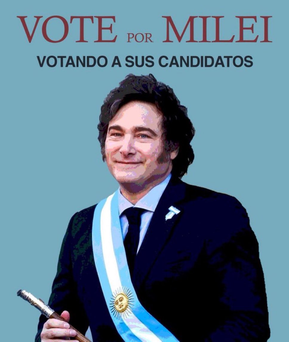 Para que le dejen de poner trabas en el Congreso hay que votar a LLA y hacer las reformas que hay que hacer para que este país salga adelante de una vez por todas 

#QueElEsfuerzoValgaLaPena