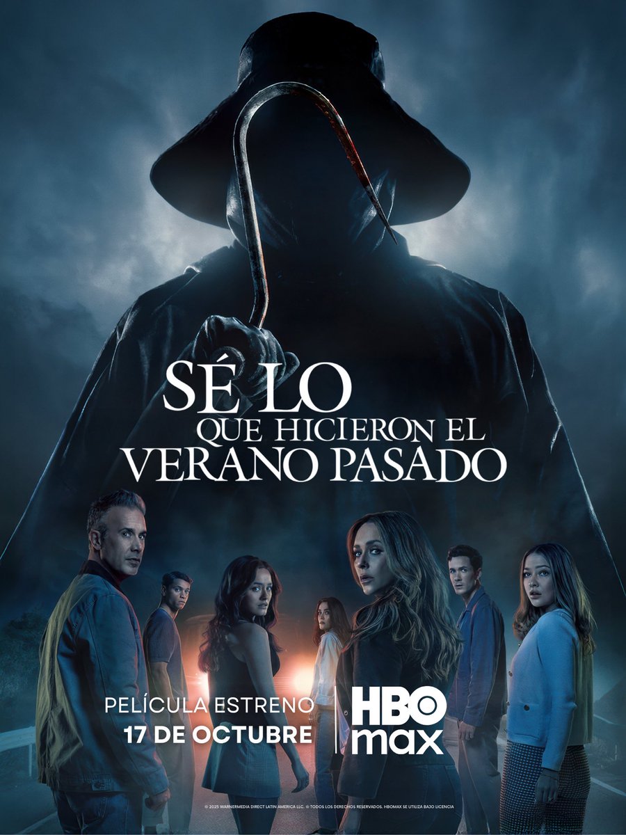 Sé lo que hicieron el verano pasado, llega el 17 de octubre a HBO Max.