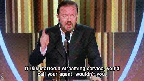 Comedians at the Riyadh Comedy Festival are proving Ricky Gervais right once again.

Anyone who performed there are no longer allowed to complain about billionaires or free speech in America ever again.

So much hypocrisy