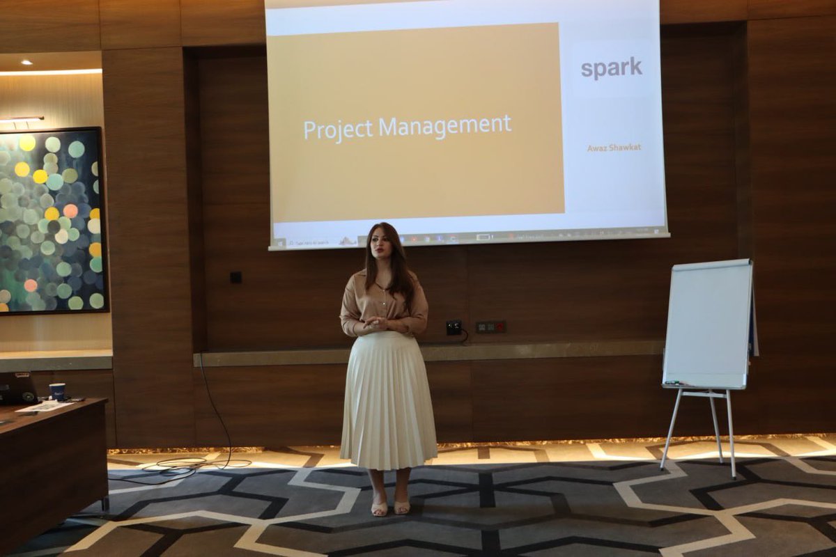 itschawan's tweet photo. I just wrapped up in a 3 days "Project Management" training at Rotana Slemani with Ms. Awaz S. 

The training, organized by Stichting SPARK  and funded by NLMFA, brought together partners from Sparda organisation  and CDO. https://t.co/kM29zrtKTZ
