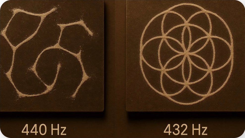 Do you know about tuning Forks?
Modern Science Is Just Catching Up
In 2018, researchers tested stressed adults listening to 2 different frequencies
• 440 Hz: No measurable effect
• 528 Hz: Lowered cortisol boosted oxytocin improved heart rate variability

But here’s the kicker