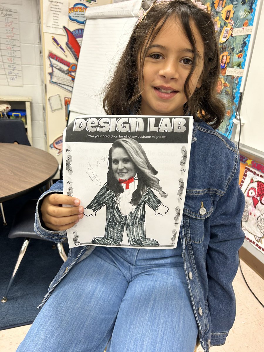 Students designed my Halloween costume, described their creations, and wrote to convince me why I should choose their designs! I don’t know which idea to pick!! <a href="/LISShines/">LIS Shines</a>