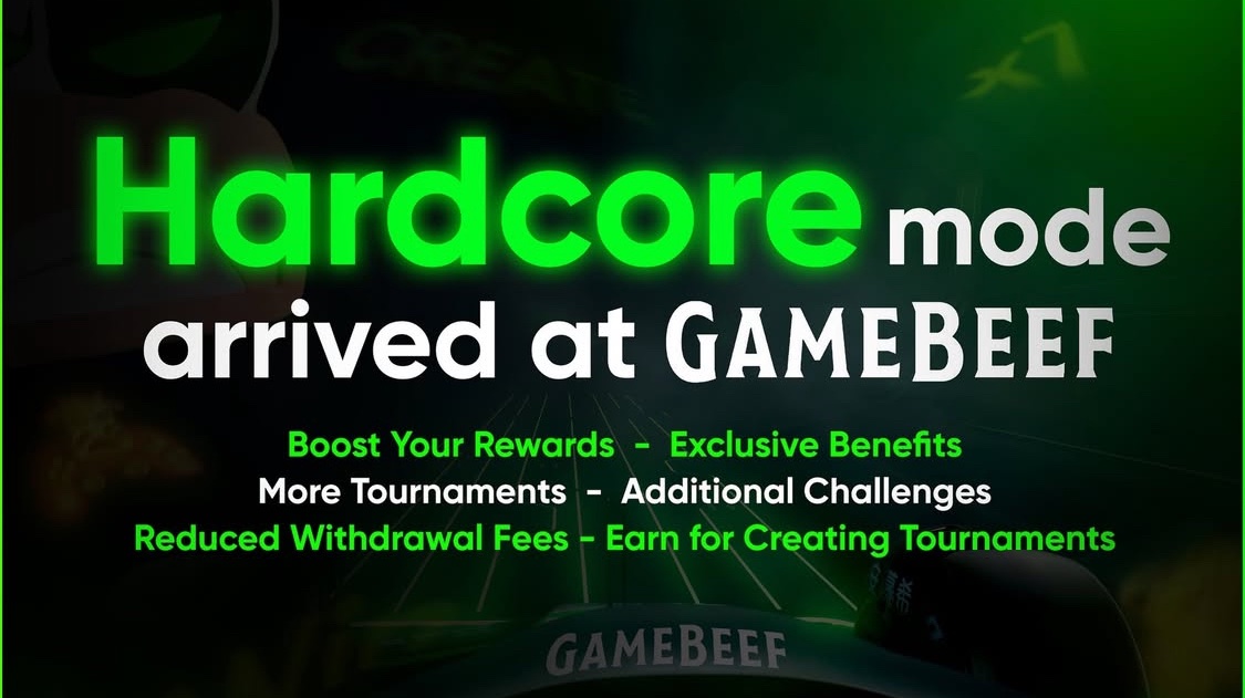 BetGameBeef's tweet image. 🏆 Hardcore Mode on GameBeef is where only the strongest survive.
One mistake, and you’re out.
Are you ready for the ultimate test in competitive gaming?

#GameBeef #HardcoreMode #GamingLife #GamingCommunity