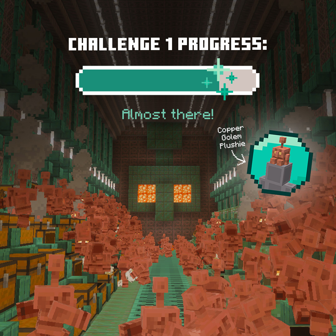 Minecraft tweet media
