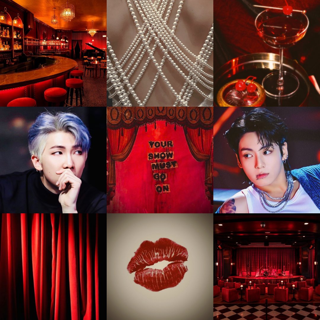 Things that night was mainly made for 

🍸 namkook
🍸 alpha!namjoon omega!jungkook
🍸 burlesque &amp; mafia au
🍸 it gets bad before it gets better (trust the process)
🍸 7.3k (ongoing)

archiveofourown.org/works/70924476