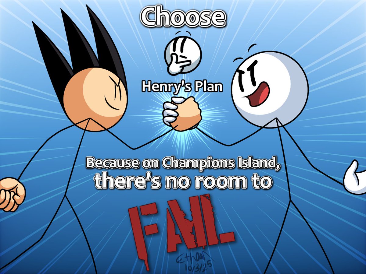 𝘐𝘵 𝘵𝘢𝘬𝘦𝘴 𝘢 𝘴𝘵𝘪𝘤𝘬 𝘧𝘪𝘨𝘶𝘳𝘦 𝘵𝘰 𝘱𝘳𝘰𝘮𝘰𝘵𝘦 𝘢 𝘴𝘵𝘪𝘤𝘬 𝘧𝘪𝘨𝘶𝘳𝘦...

𝗦𝗨𝗣𝗣𝗢𝗥𝗧 𝗛𝗘𝗡𝗥𝗬 𝗦𝗧𝗜𝗖𝗞𝗠𝗜𝗡 𝗳𝗼𝗿 <a href="/DEATHBATTLE/">DEATH BATTLE!</a>'𝘀 #𝗖𝗵𝗮𝗺𝗽𝗶𝗼𝗻𝘀𝗜𝘀𝗹𝗮𝗻𝗱!

#DEATHBATTLE #DeathBattleCast #SaveDEATHBATTLE #SavedDEATHBATTLE #HenryStickmin