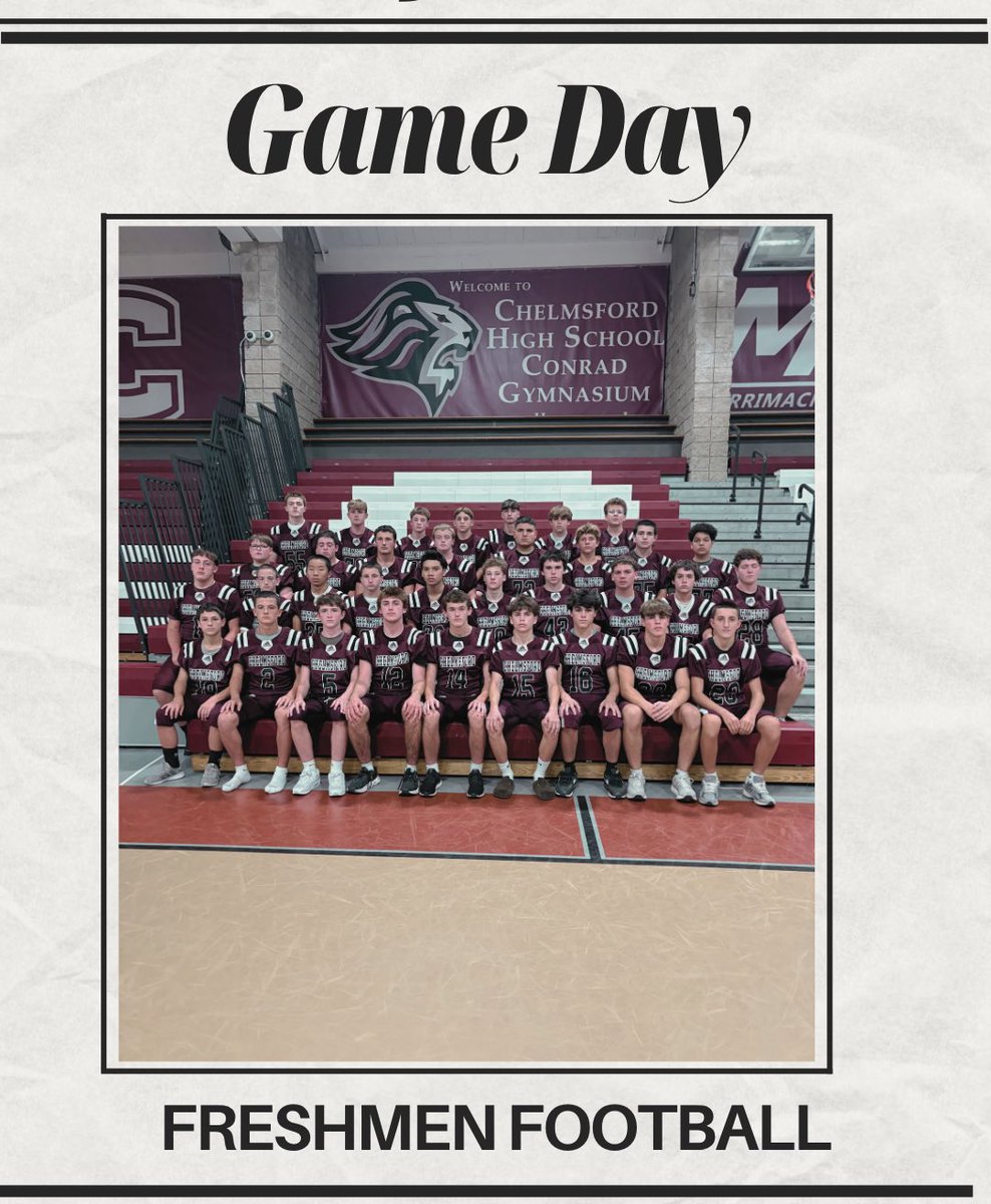 🆚 TEWKSBURY
📍DOUCETTE FIELD
⏰3:30pm