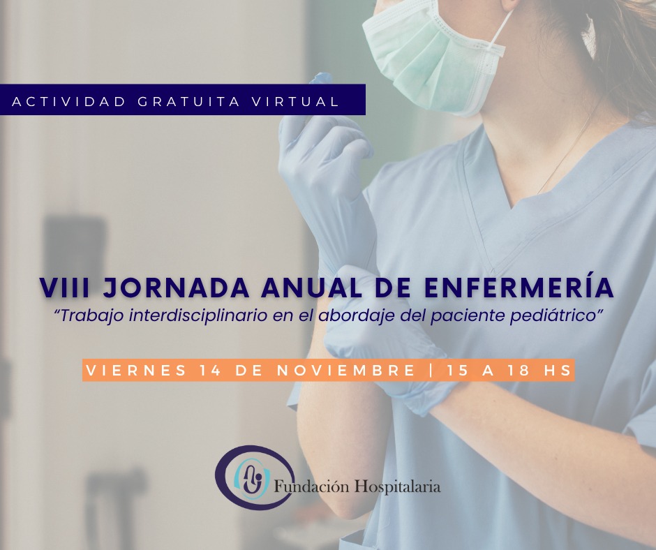 FHospitalaria's tweet photo. Se viene nuestra VIII Jornada Anual de Enfermería! Viernes 14 de noviembre | 15 a 18 hs. Es virtual y gratuita. Se entregarán certificados de asistencia. Más información: https://t.co/hu34y54eVh Inscripción: https://t.co/vNu8iWowKN: info@fh.org.ar #FH #capacitación #enfermeria https://t.co/oG2YnmJrmP