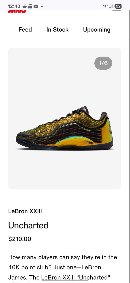 Aye <a href="/KingJames/">LeBron James</a>, I been on this journey with you and I woke up and started placing my order for your shoes at 9am sharp! Put my info in only to be tons I didn't get them. What we doing about this fam? I feel like some casuals got these and I feel a way lol. Help me out.