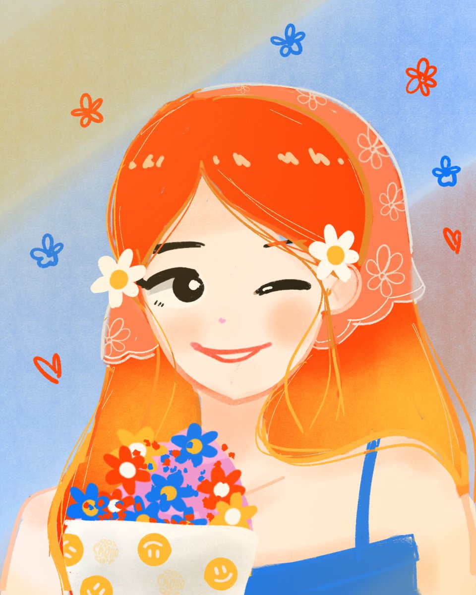 aoixchelleart's tweet photo. @CharlyClements Day 3: Daisy, Colourful, Smiley Face 

#facetober2025 by @charlyclements 

#facetober2025 #artph #funwithfaces https://t.co/3db6FmSvUJ