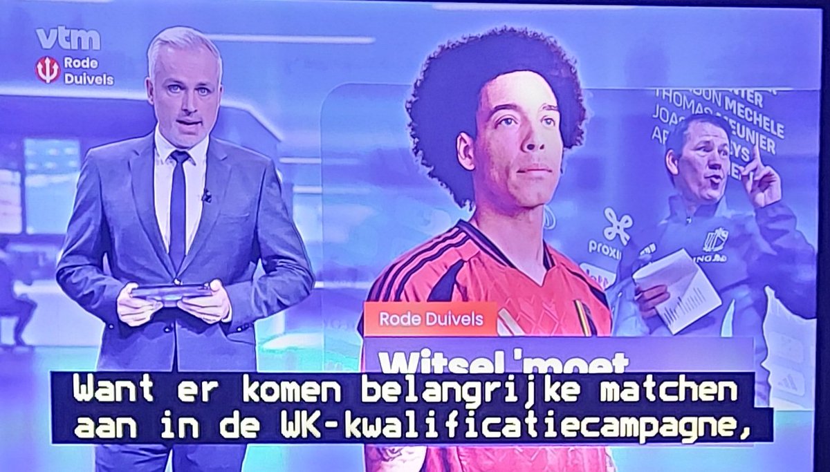 mijnheer ´balletje opzij, balletje naar achter´ Witsel wordt terug opgeroepen 🙄🙄 #vtmnieuws #rodeduivels <a href="/BelRedDevils/">Belgian Red Devils</a>