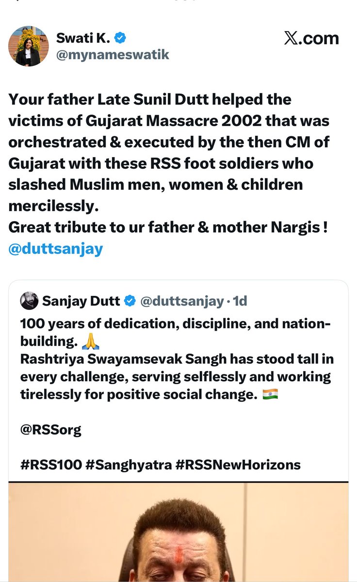 She is a lawyer but she is far away from reality and facts . I am quite sure she would be one lousy lawyer!!
