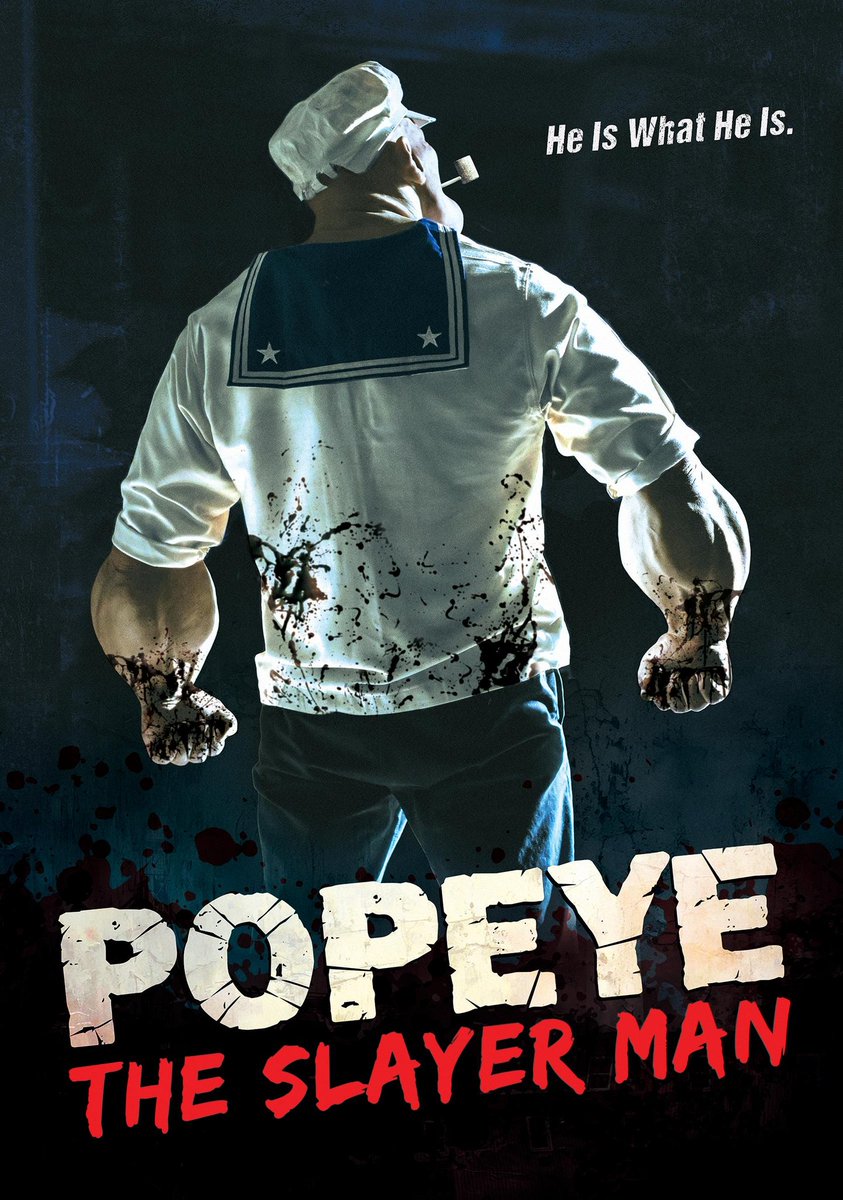 RobOrton's tweet image. Day 3: Popeye The Slayer Man (2025)en.m.wikipedia.org/wiki/Popeye_th… #popeye #horroroctober #31DaysOfHorror #Spooktober #popeyetheslayerman