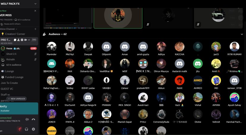 Wolfpack_fx's tweet photo. Great session by  Haseeb 🔥
Next-level concepts – DRT Theory decoded 🧩
Where they came from, how they evolved &amp; how to apply them 🚀
Spreading love &amp; knowledge to the Wolfpack FX fam 🐺✨

#ICT
#WOLFPACKFX #DRT #SMC https://t.co/BfhtIQiztR