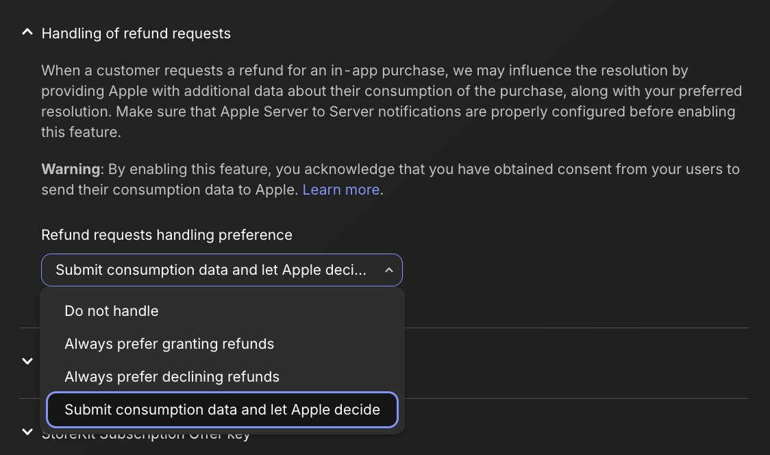 mstdayoub's tweet image. iOS devs — quick tip that may save you money 💸
When a user requests a refund, Apple gives you 12 hours to share how they actually used your app, along with your preferred outcome for the request.
Many developers don’t know this, or don’t respond in time — and even unfair…