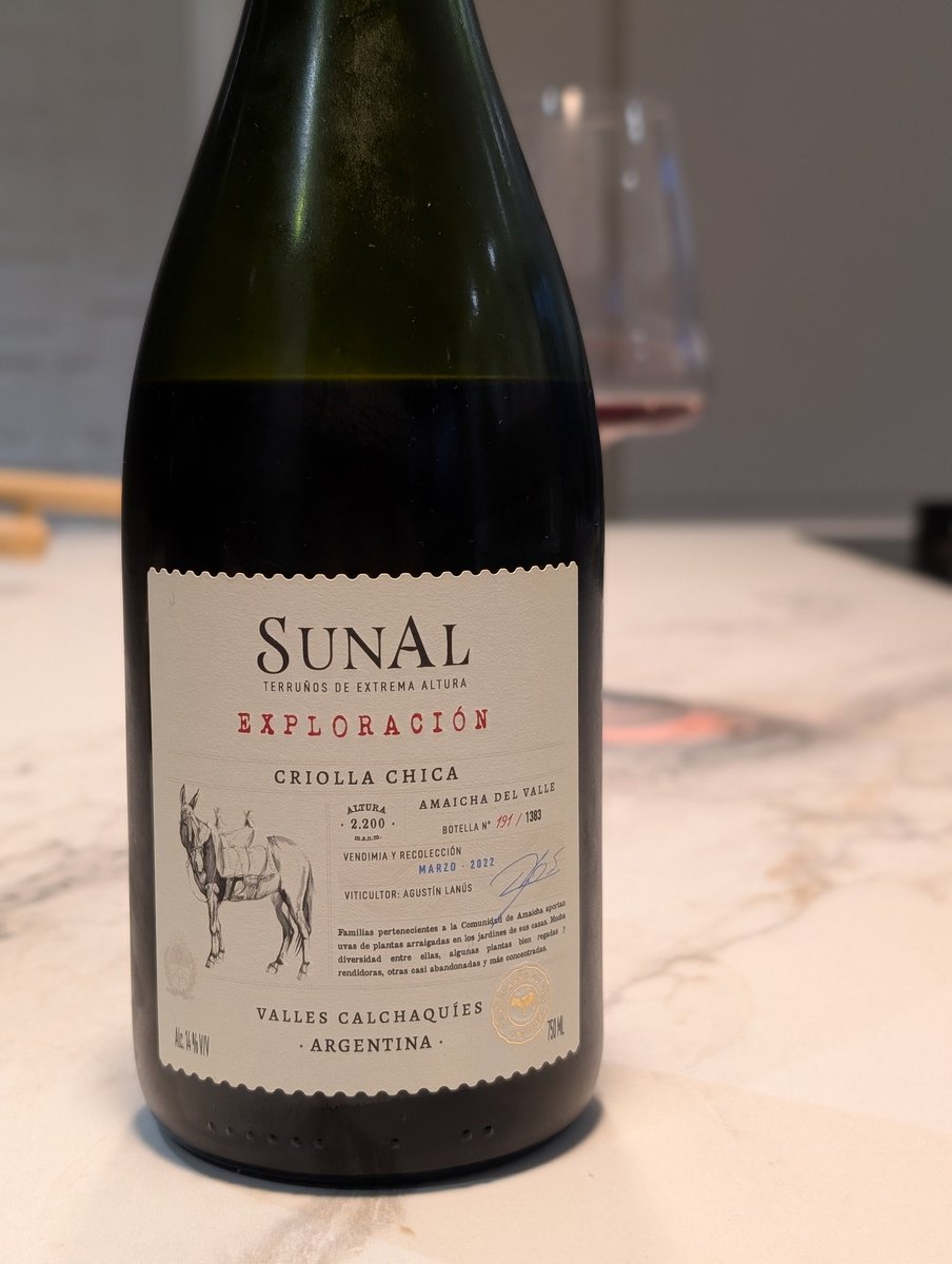 Y esta criolla chica calchaquí cierra la semana, salud!🍷🇦🇷♥️