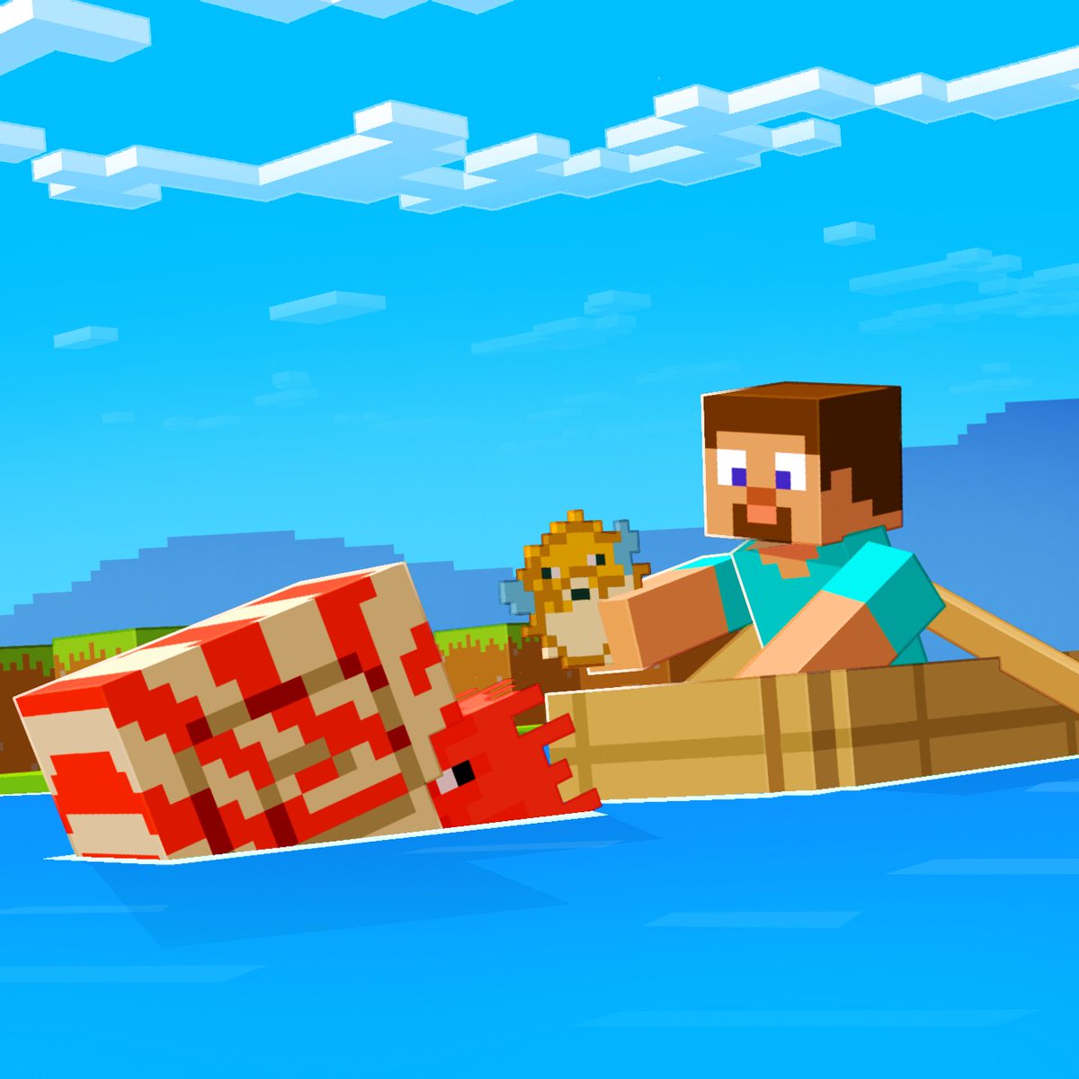 Render del nautilus :D,

#Minecraft #minecraftart #Blockbench <a href="/cmlcreators/">CML (Comunidad de Minecraft Latam)</a>