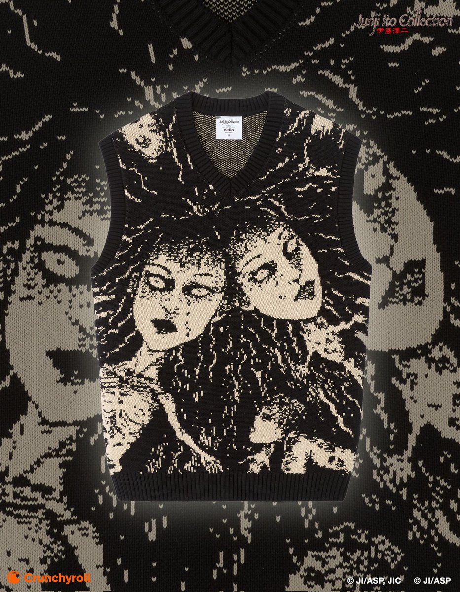 Pichu__dayo's tweet photo. La collec Junji Ito est sortie, et Junji Ito m'a félicité en personne pour ces produits 🥹🥹🖤🖤 https://t.co/BA9EJi7OWj