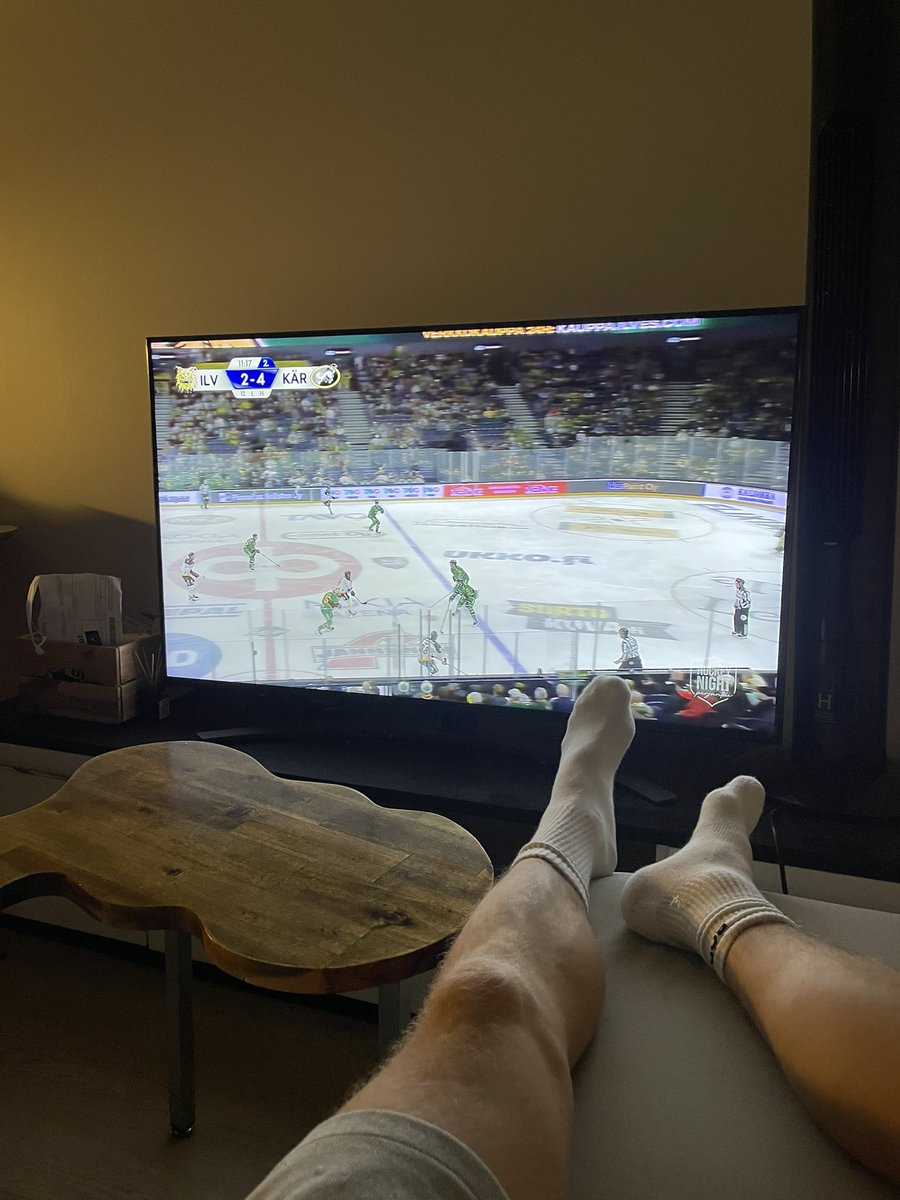 The Finnish style. First hockey, then Getafe! Vamosss
