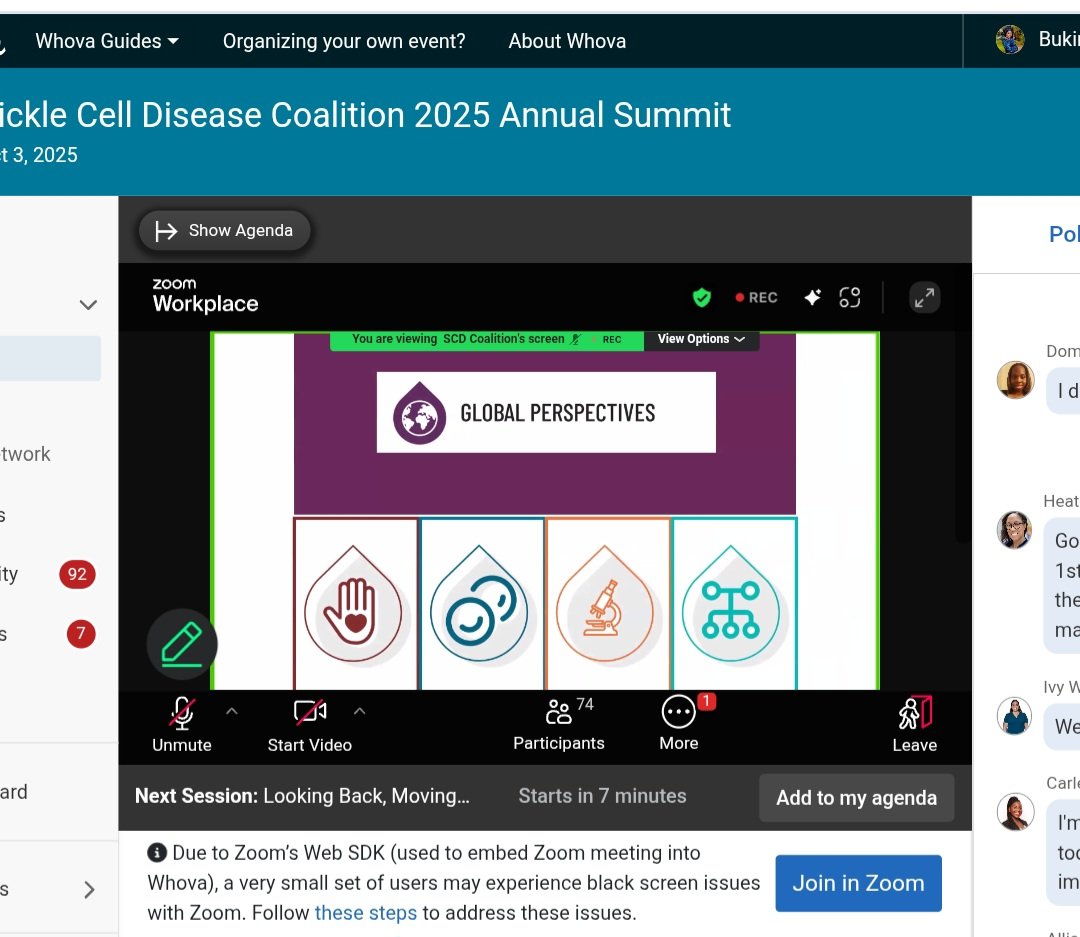 sascells's tweet photo. Sickle cell disease coalition 2025 annual summit. 
PROUD MEMBER 
SARAFINAH SICKLE CELL SOCIETY LIMITED (SASCELLS)

A lot was learnt, amazing, event with resourceful experts in the sickle cell space. 

Oct.3rd 2025
https://t.co/vq2mI2HuoQ https://t.co/GJCkKBDGCq