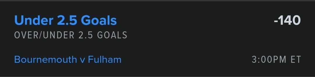 BobbyBets91's tweet photo. 1 #PremierLeague 1 #NCAAF both 1.5u #GamblingX #GamblingTwitter #GamblingCommunity #soccer https://t.co/L5ZxlEBEWU