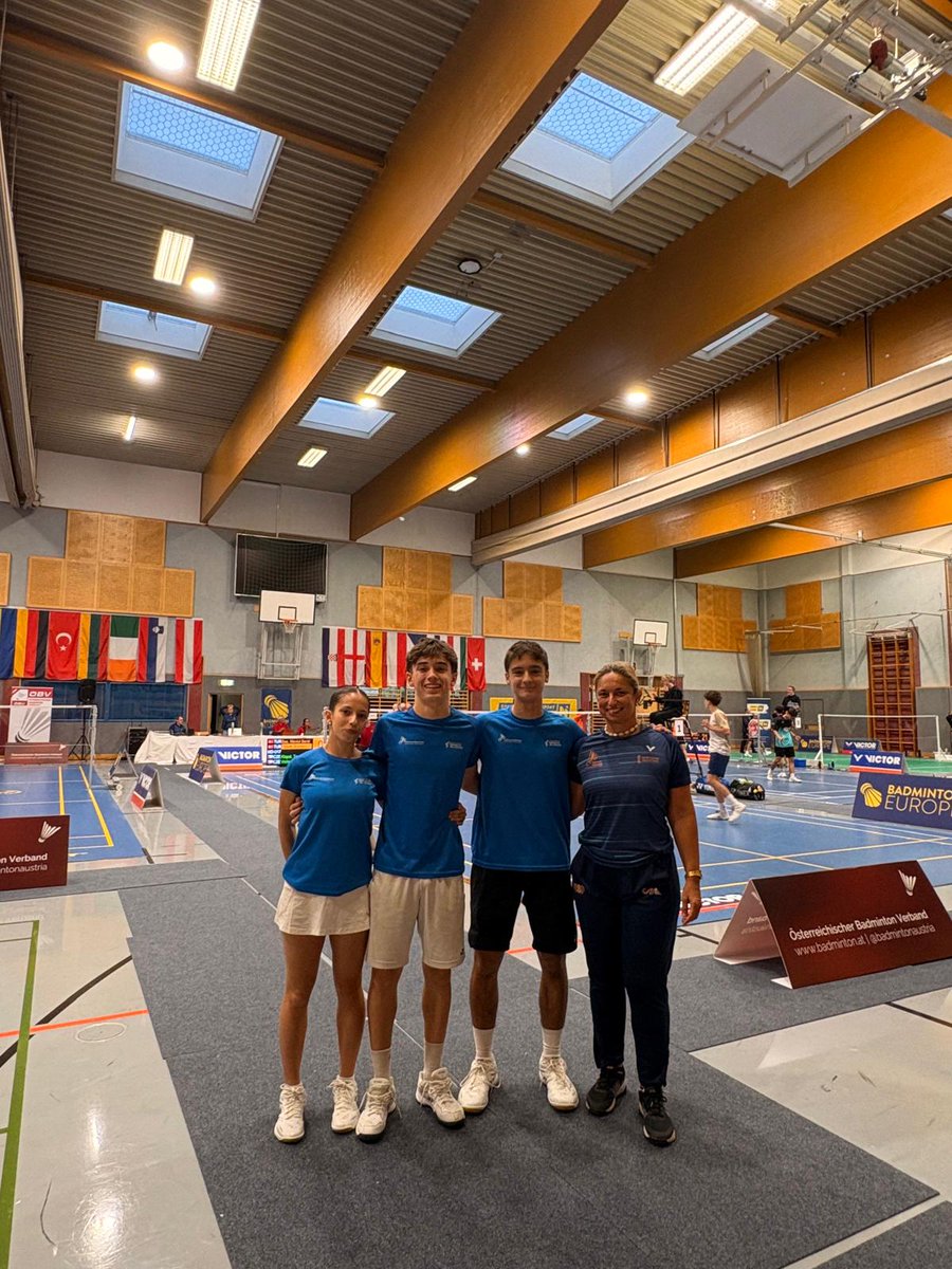 Austria U17 Internacional

Del 3 al 5 de octubre se disputa en Mödling (Austria) el Austria Sub-17 Internacional – categoría Grand Prix con Félix Sanz, Sara Llopis y Raúl Hernández, bajo la dirección técnica de Loli Marco.

<a href="/BadmintonESP/">🏸 Bádminton España</a>
<a href="/comunitatesport/">Comunitat de l'Esport</a> <a href="/confedecom/">Confedecom</a>