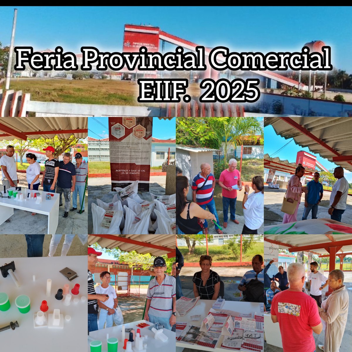Y ya se inauguró en la mañana de hoy la 1ra.EDICION DE LA FERIA COMERCIAL PROVINCIAL EIIF 2025!!!