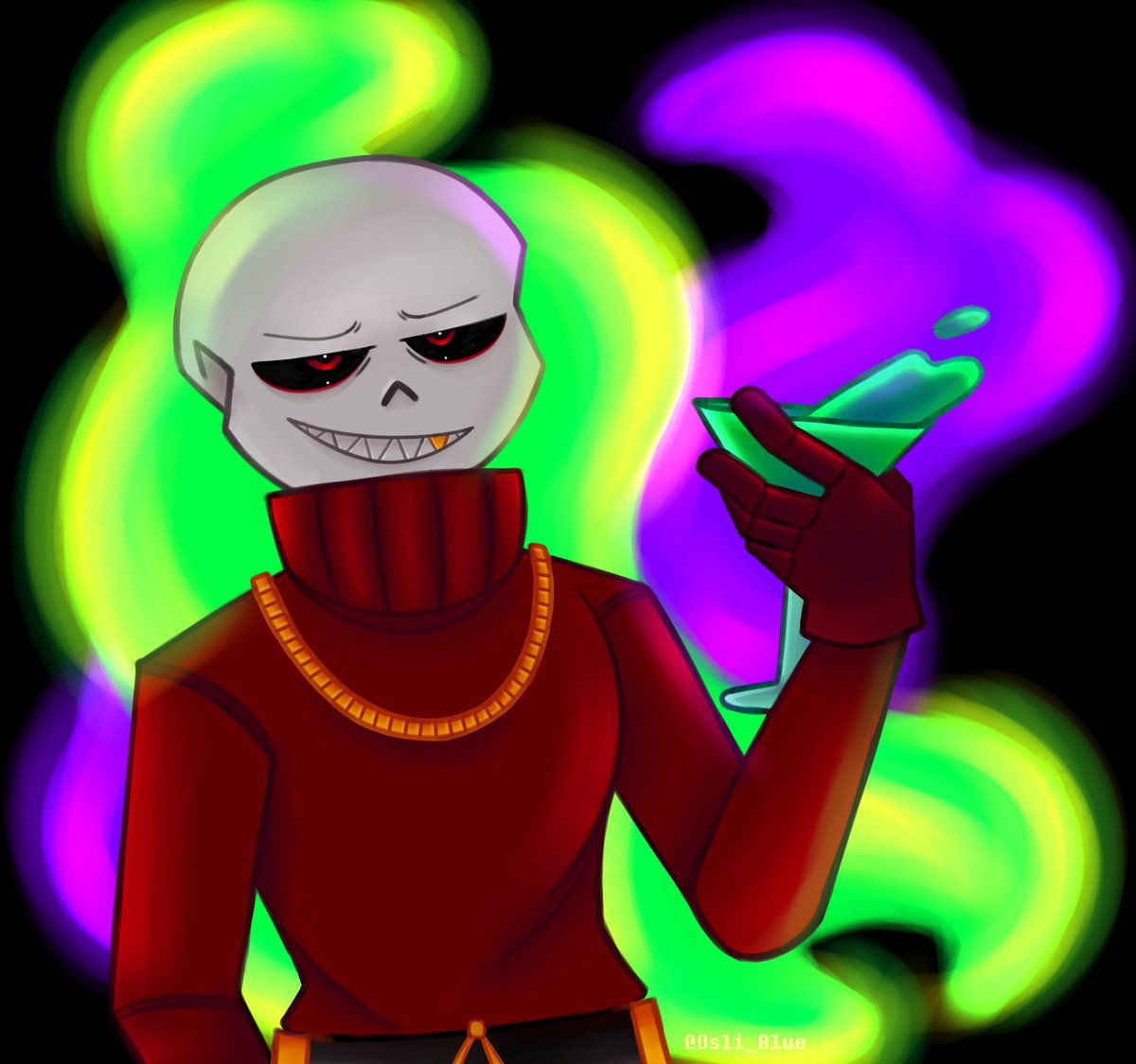 Osli_Blue's tweet photo. 𝅙ׁ𝅙𝅙ִ 𝅙𝅦𝅙 ּ𝅙ㅤ Day 3

#undertale #undertaleAU #underfell #fellsans #sanstober #Inktober #Inktober2025 https://t.co/81gHAEAjqY