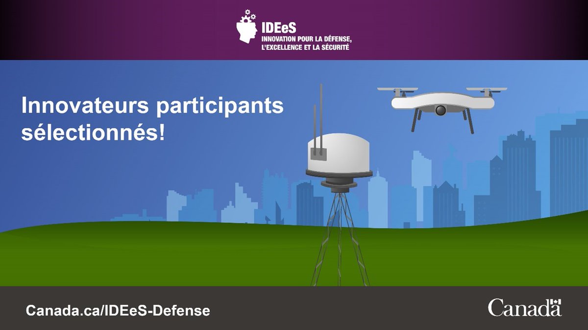 DefenseCanada's tweet image. #IDEeSDéfense a sélectionné 20 innovateurs pour démontrer la détection de drones actuellement plus légers, rapides et robustes, lors de l’Environnement protégé urbain des systèmes de défense contre les systèmes aéronefs sans pilote 2025.
canada.ca/fr/ministere-d…
#ScienceDéfense