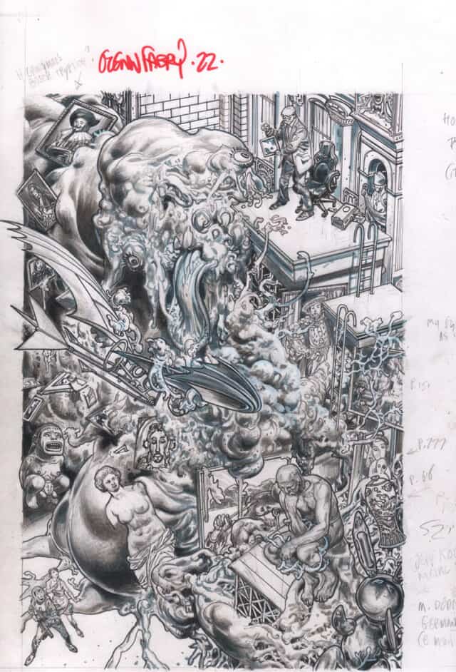 RobertBown's tweet photo. Just an insane splash page by the awesome Glenn Fabry,
#OriginalComicArt https://t.co/zBPIfNxLHg