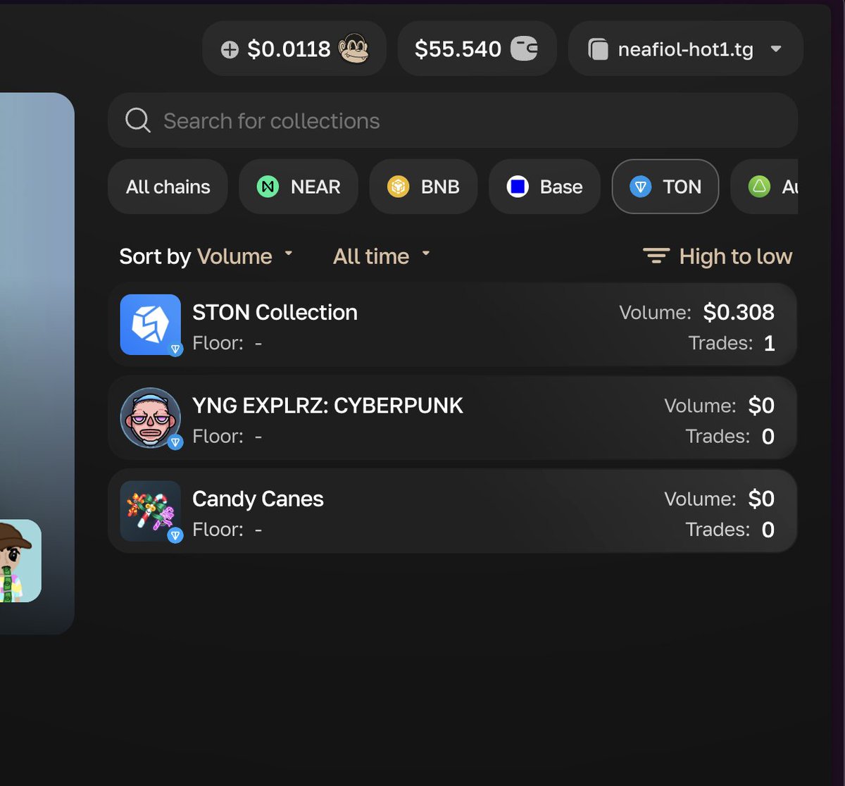.<a href="/ton_blockchain/">TON 💎</a> NFTs coming to HOT Craft 💎

🔥 Trade TON-based collections from Metamsk/Phanton/Tonkeeper or ANY other wallet
🔥 Gas-free trades and mints
🔥 NFT V2 support with full royalties respect