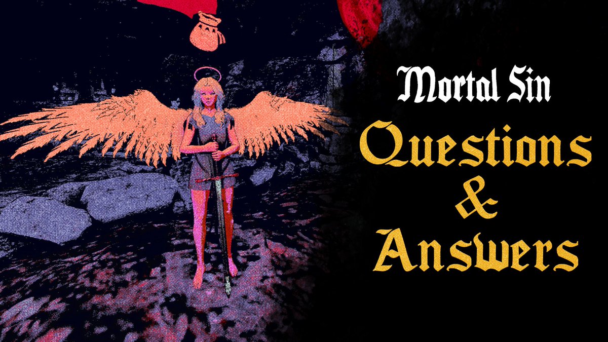 I'm excited to announce that we’ll be hosting a Discord Q&amp;A on October 17, 2025!

Submit your questions in our Discord.
#MortalSin #Indiegame