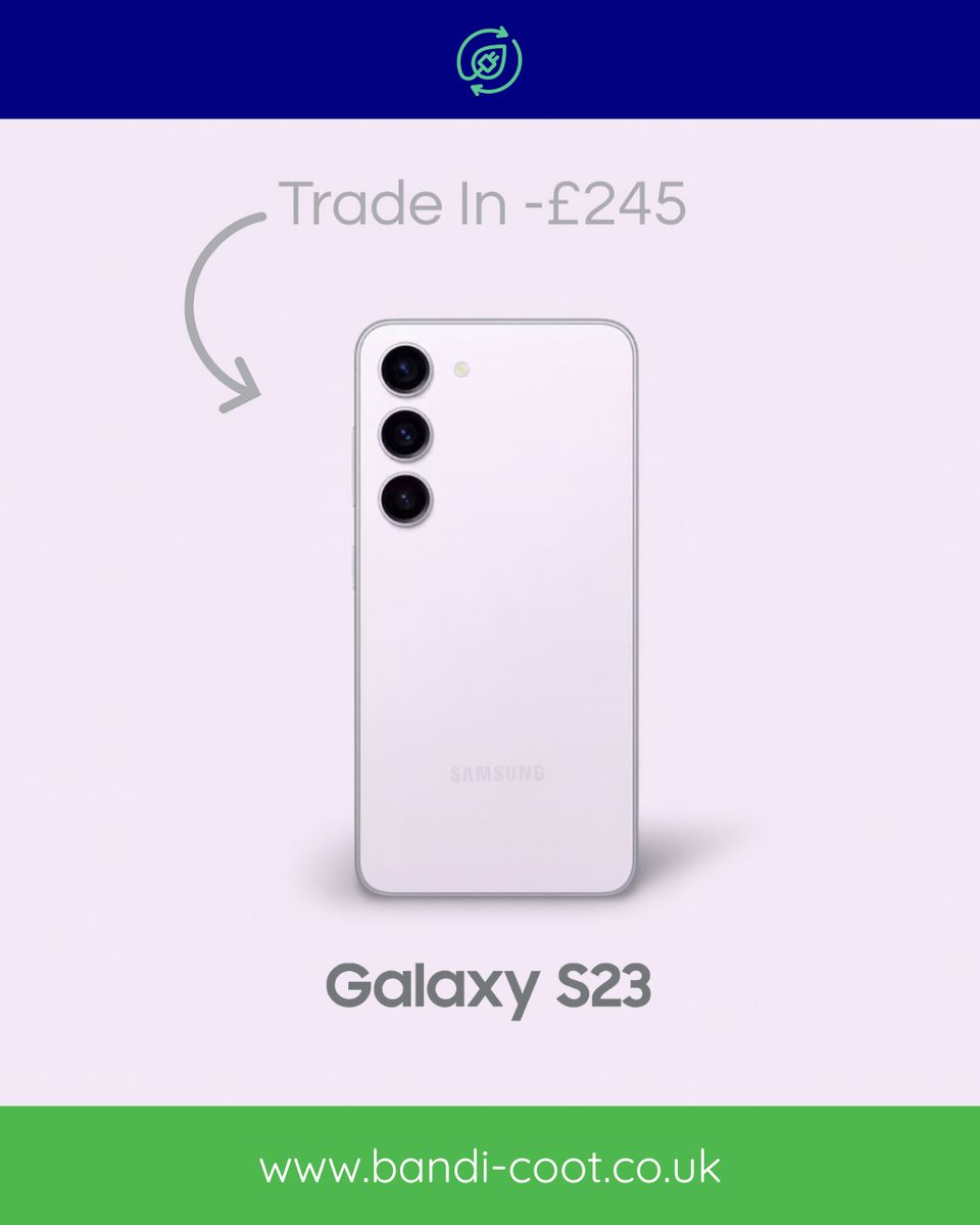 BandiCootTech's tweet photo. Turn your Galaxy S23 into cash for your next upgrade 🚀 - https://t.co/TDlnuoa38B https://t.co/eNVPLqzsNF